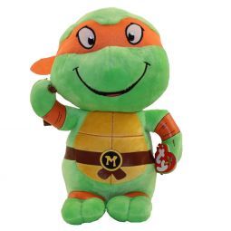 TY Beanie Buddy - MICHELANGELO (Teenage Mutant Ninja Turtles) (10 inch)