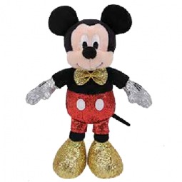TY Beanie Buddy - MICKEY MOUSE (Disney's Sparkle) (13 inch)