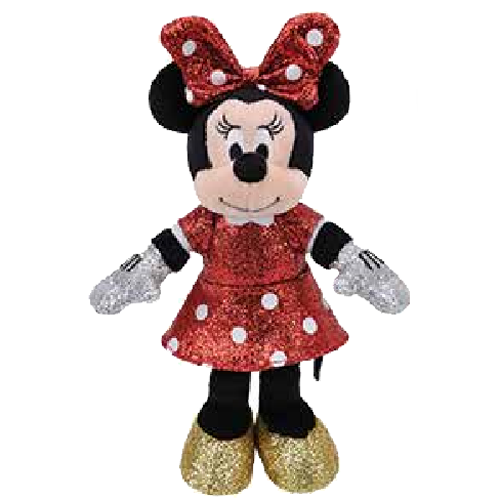 TY Beanie Buddy - MINNIE MOUSE (Disney's Sparkle) (13 inch)