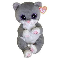 TY Beanie Buddy (Beanie Bellies) - MORGAN the Cat (Medium Size - 12 inch)