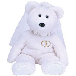 TY Beanie Buddy - MRS the Wedding Bear (14 inch)