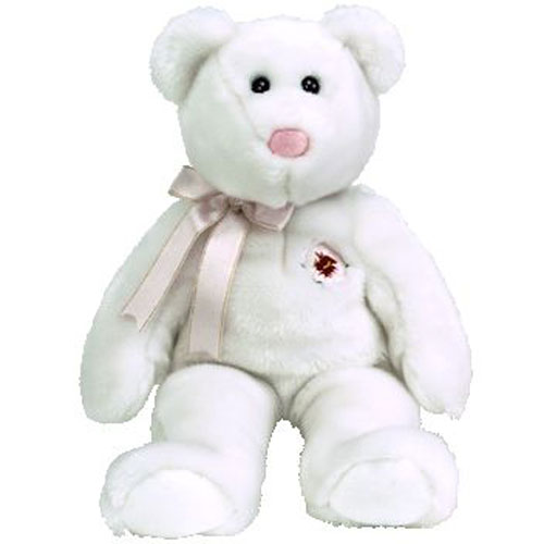 TY Beanie Buddy - MUGUNGWHA the Bear (Korea Exclusive) (14 inch)