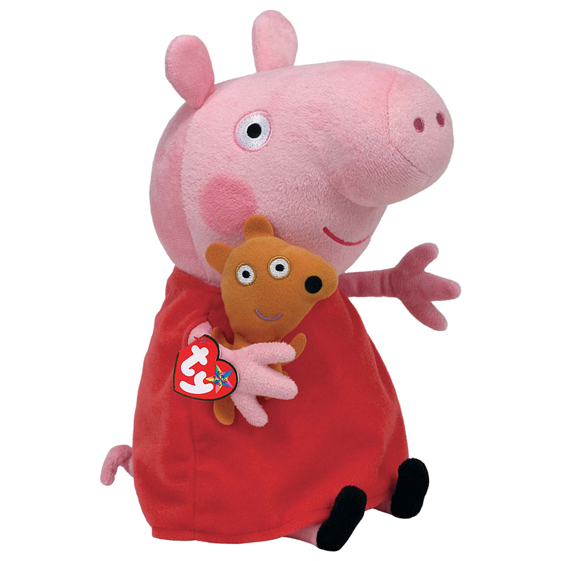 TY Beanie Buddy - PEPPA PIG the Pig (Peppa Pig) (Medium - 10 inch)