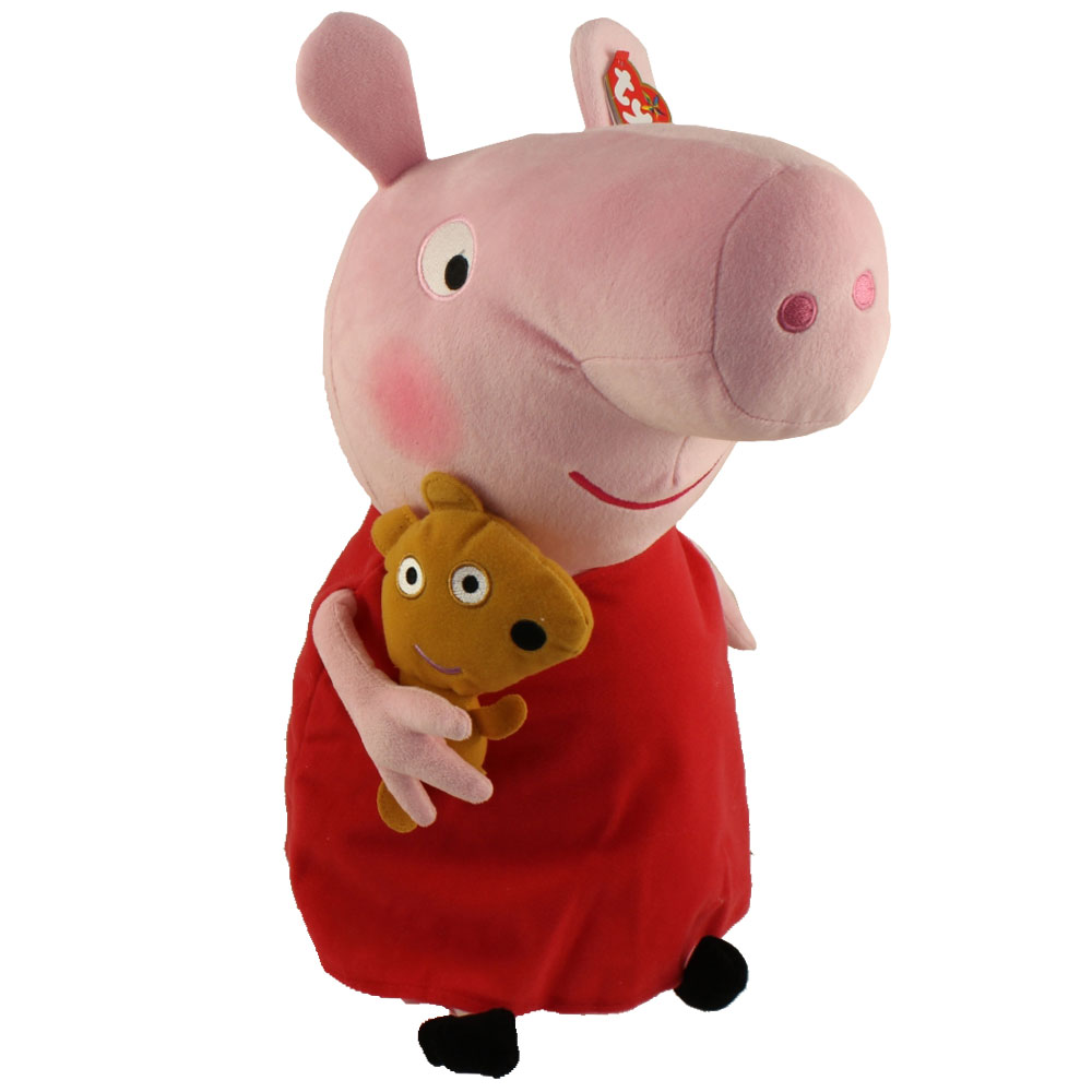 TY Beanie Buddy - PEPPA PIG the Pig (LARGE - 20 inch): BBToyStore.com ...