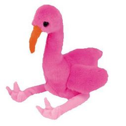 TY Beanie Buddy - PINKY the Pink Flamingo (10.5 inch)