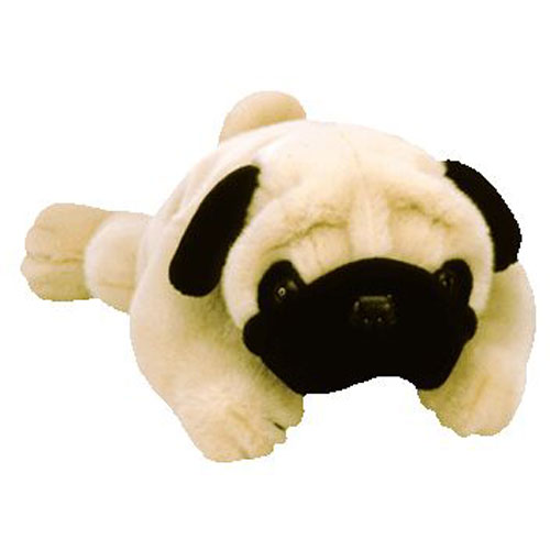 TY Beanie Buddy - PUGSLY the Pug Dog (13 inch)