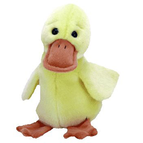 TY Beanie Buddy - QUACKERS the Duck (9.5 inch)