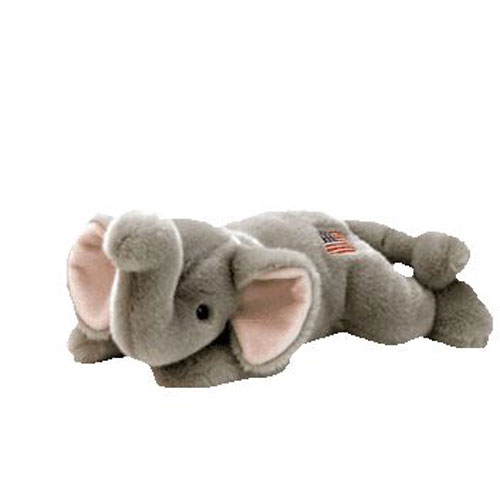 righty the elephant beanie baby