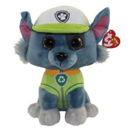 TY Beanie Buddy - ROCKY (Paw Patrol) (10 inch)