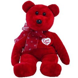 TY Beanie Buddy - SECRET the Valentine's Bear (13.5 inch)