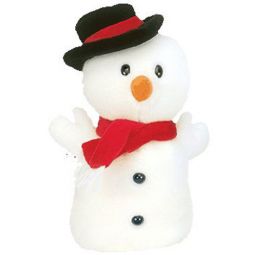 TY Beanie Buddy - SNOWBALL the Snowman (11 inch)