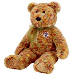 TY Beanie Buddy - SPECKLES the Bear (14.5 inch)