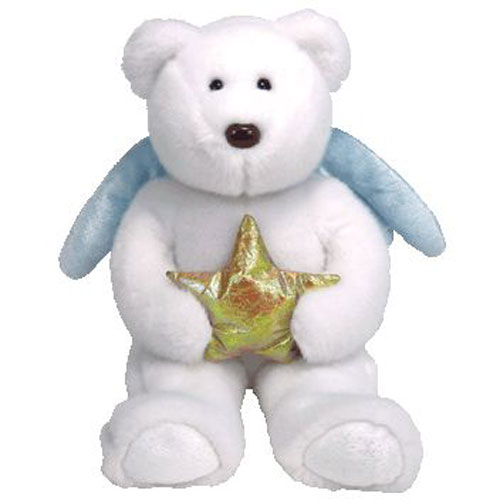 TY Beanie Buddy - STAR the Bear (Gold Star) (14 inch)