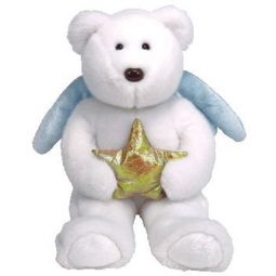 TY Beanie Buddy - STAR the Bear (Gold Star) (14 inch)