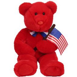 TY Beanie Buddy - THOMAS the Bear (14.5 inch)