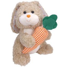 TY Beanie Buddy - VEGGIES the Bunny (9 inch)