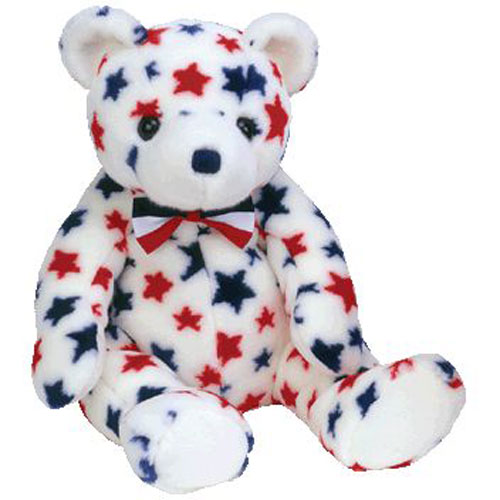 TY Beanie Buddy - WHITE the Bear (12.5 inch)