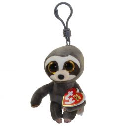 TY Beanie Boos - DANGLER the Sloth (Glitter Eyes) (Plastic Key Clip)