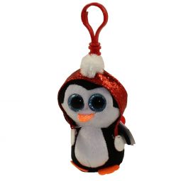 TY Beanie Boos - GALE the Penguin (2019)(Plastic Key Clip - 3.5 inch)