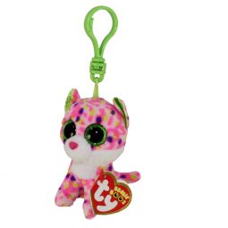 TY Beanie Boos - SOPHIE the Multi-Color Cat (Glitter Eyes) (Key Clip)