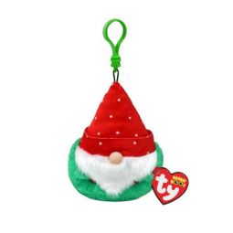 TY Beanie Boos - TOPSY the Christmas Gnome (Key Clip - 4 inch)