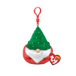 TY Beanie Boos - TURVEY the Christmas Gnome (Key Clip - 4 inch)