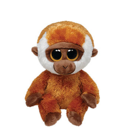 TY Beanie Boos - BONGO the Baby Monkey (Solid Eye Color) (Regular Size - 6 inch)