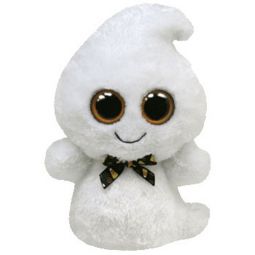 TY Beanie Boos - PHANTOM the Ghost (Solid Eye Color) (Regular Size - 6 inch)