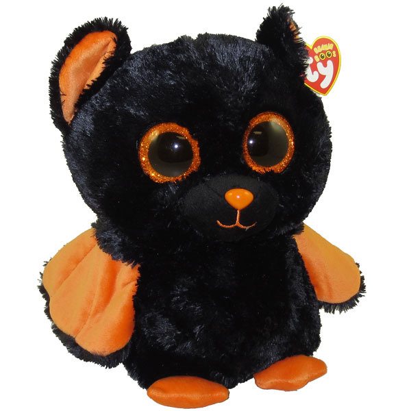 TY Beanie Boos - MIDNIGHT the Bat (Glitter Eyes) (Medium Size - 9 inch)