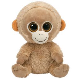 TY Beanie Boos - TANGERINE the Orangutan (Solid Eye Color) (Medium Size - 9 inch)
