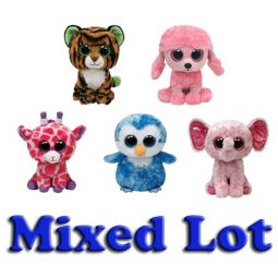 TY Beanie Boos - Bulk Mixed Lot of 100 Random (Regular Size - 6 inch)