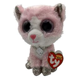 TY Beanie Boos - AMAYA the Pink Kitty Cat (Glitter Eyes)(Regular Size - 6 inch) *Limited Exclusive*
