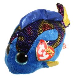 TY Beanie Boos - AQUA the Fish (Glitter Eyes) (Regular Size - 6 in)