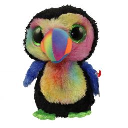 TY Beanie Boos - BEAKS the Toucan (Glitter Eyes) (Regular Size - 6 inch)