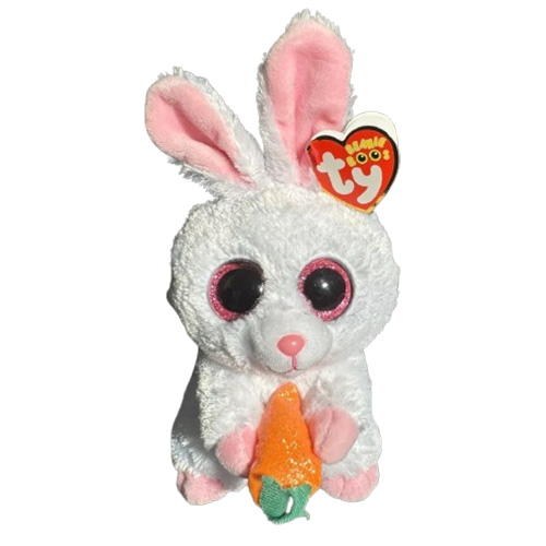 TY Beanie Boos BRUNCH the Easter Bunny (Glitter Eyes)(Regular Size