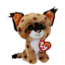 TY Beanie Boos - BUCKWHEAT the Lynx (Glitter Eyes) (Regular Size - 6 inch)