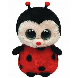 TY Beanie Boos - BUGSY the Ladybug (Glitter Eyes) (Regular Size - 6 inch)