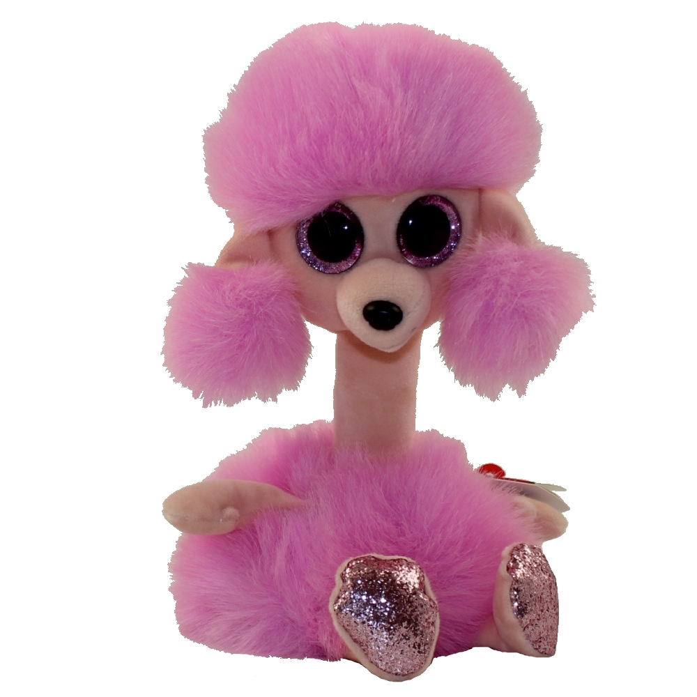 Ty 2 Beanie Boos Flamingo Plush Dainty and Asha With Glitter Eyes 6 in for sale online 