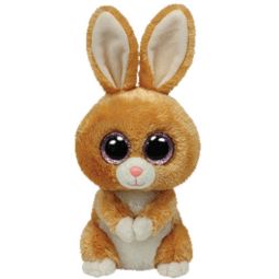 TY Beanie Boos - CARROTS the Tan Rabbit (Glitter Eyes) (Regular Size - 6 inch) TY Beanie Boos - CARROTS the Tan Rabbit (Glitter Eyes) (Regular Size - 6 inch)