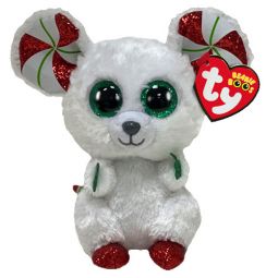 TY Beanie Boos - CHIMNEY the Mouse (Glitter Eyes)(Regular Size - 6 inch)