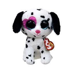 TY Beanie Boos - CHLOE the Dalmatian with Heart Eye (Glitter Eyes) (Regular Size - 6 inch) *Limited