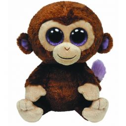 TY Beanie Boos - COCONUT the Monkey (Glitter Eyes) (Regular Size - 6 inch)