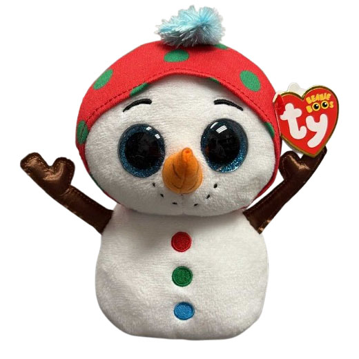 TY Beanie Boos - DAVE the Snowman [Regular Size - 6 inch]