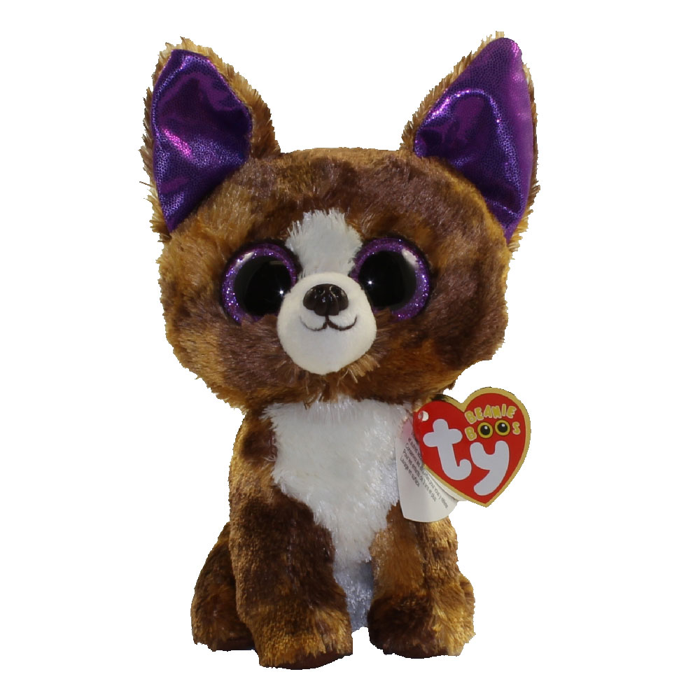 TY Beanie Boos - DEXTER the Dog (Glitter Eyes) (Regular Size - 6 inch)