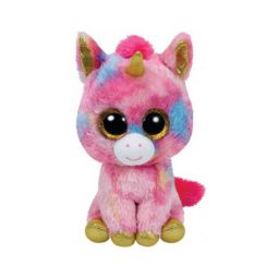 TY Beanie Boos - FANTASIA the Unicorn (Glitter Eyes) (Regular Size - 6 inch)