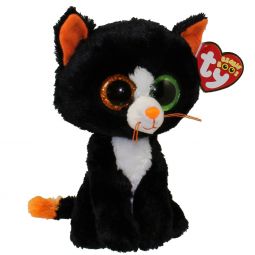 TY Beanie Boos - FRIGHTS the Black Cat (Glitter Eyes) (Regular Size - 6 inch)