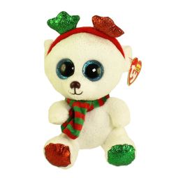 TY Beanie Boos - FROST the Christmas Polar Bear (Regular Size - 6 inch) *Limited Exclusive*