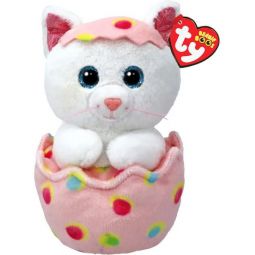 TY Beanie Boos - GIGGLES the Cat in Egg  (Regular Size - 6 inch)