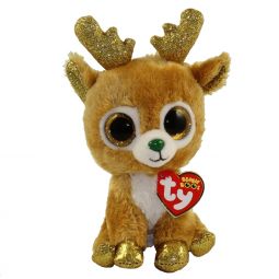 TY Beanie Boos - GLITZY the Reindeer (Regular Size - 6 inch)