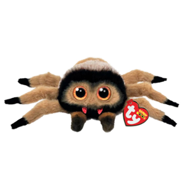 TY Beanie Boos GODFREY the Halloween Tan Spider (Regular Size 6